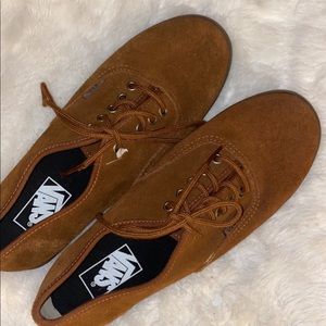 Vans Low Sneakers - Tan, Sizes W 8.5!